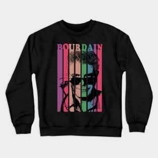 bourdain sunglasses//Retro Art Crewneck Sweatshirt